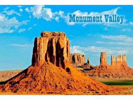 MONUMENT VALLEY - 3D Magnet for Refrigerators, Whiteboards, and Lockers - NEW Discount