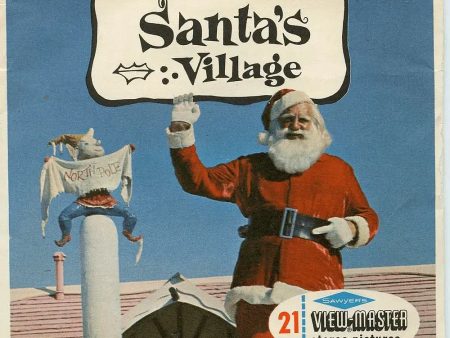 Santa s Village - View-Master 3 Reels Packet - 1960s view - vintage - (PKT-A135-S6) Online now