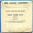 New York City  - View-Master  3 Reel Packet - 1950s views - vintage -  (ECO-NYC-BS3) Online now