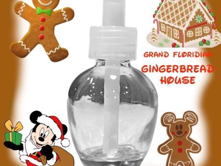 Grand Floridian Gingerbread House Wall Diffuser Fragrance Refill Disney Christmas Fragrance (1oz)) Fashion