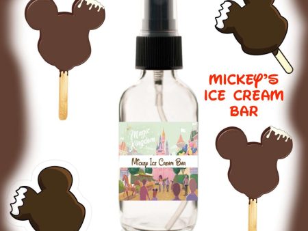 Mickey s Ice Cream Bar Fragrance 2 oz Spray Bottle Room Spray Body Spray Disney Fragrance Summer Scent Main Street Fragrance Magic Kingdom on Sale