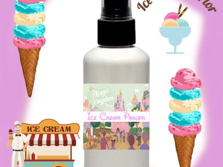 Main Street Ice Cream Parlor Fragrance Spray Bottle Magic Kingdom Fragrances Fashion