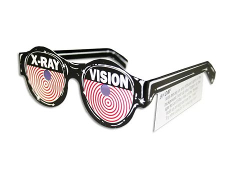 X-Ray-Specs - Gag Diffraction Glasses (Toy) - NEW on Sale