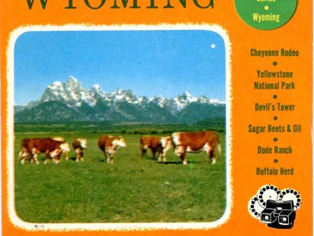 Wyoming - Vacationland Series - View-Master 3 Reel Packet - 1950s views - vintage - (PKT-WY123-S3) Online