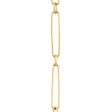 Doves 18k Yellow Gold Paperclip Chain STRETCH-S-18 Online Hot Sale