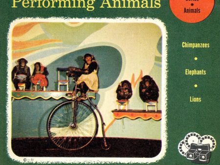 Performing Animals - View-Master 3 Reel Packet - 1950s - Vintage - (PKT-PERF-S3mint) For Cheap