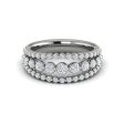 Vlora Adella 14k White Gold and Diamond Ring VR60101 Online now