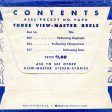 Performing Animals - View-Master - 3 Reel Packet - 1950s views - vintage -  (ECO-PERF-ANI-S2) Online now