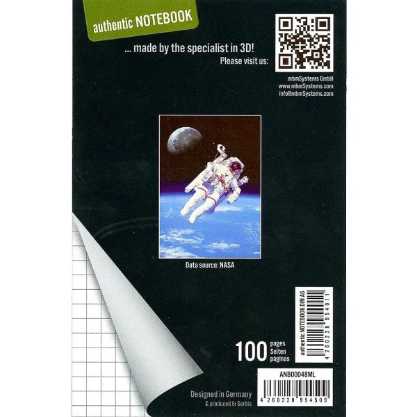 BACKPACKING - Two (2) Notebooks with 3D Lenticular Covers - Graph Lined Pages - NEW For Cheap