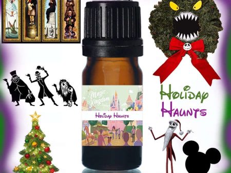 Holiday Haunts Fragrance Oil Dropper Disney Haunted Mansion Diffuser Oil Fragrance Cheap