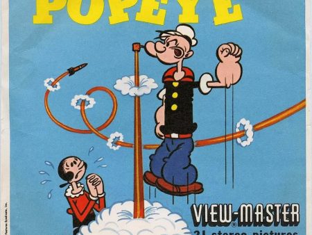 Popeye - ViewMaster 3 Reel Packet - vintage - Vintage  - (ECO-B516-S5) Online Sale