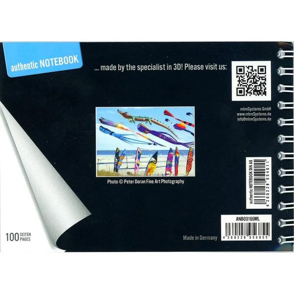 KITES - Two (2) Notebooks with 3D Lenticular Covers - Unlined Pages - NEW Discount