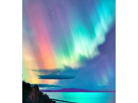 AURORA BOREALIS - 3D Magnet for Refrigerator, Whiteboard, Locker Sale