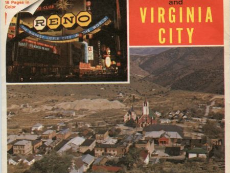 Reno and Virginia - View-Master 3 Reel Packet - 1960s views - vintage - (PKT-A157-G1A) Online Hot Sale