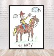 Woody Poster Vintage Disney Poster Andy s Room Poster Andy Drawing Toy Story Poster Disney World Poster Attraction Poster Toy Story Land Supply