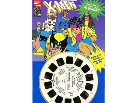 X-Men -Deadly Reunions - View-Master 3 Reel Set on Card - NEW - (VBP-1097) Online Sale