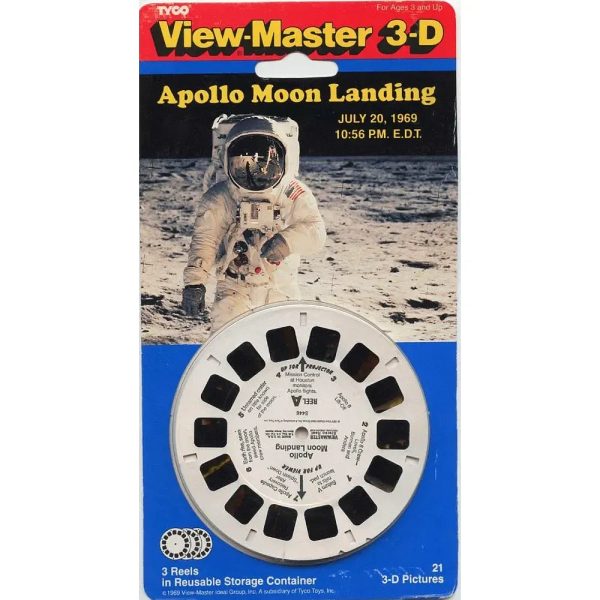 Apollo Moon Landing - View-Master - 3 Reels on Card For Discount