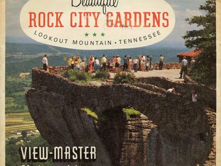 Beautiful Rock City Gardens - Lookout Mountain - View-Master -  3 Reel Packet - 1960s views - vintage - (PKT-A884-S5) Sale