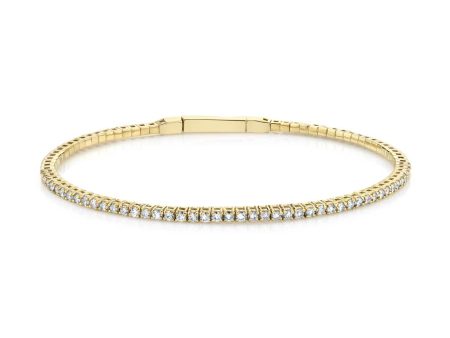 Sylvie CLASSIC DIAMOND TENNIS BRACELET For Sale