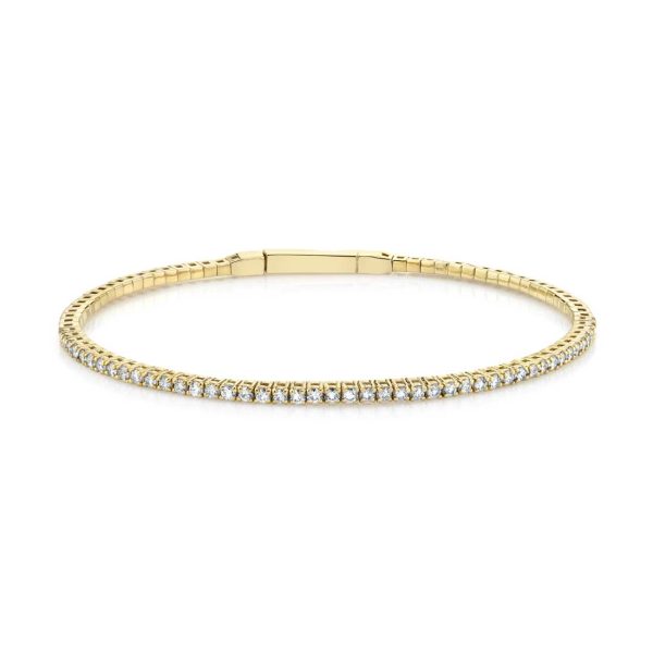 Sylvie CLASSIC DIAMOND TENNIS BRACELET For Sale