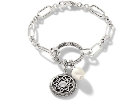 John Hardy Padma Amulet Keyring Bracelet BU900853 For Discount