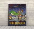 Tomorrowland Poster Disney Attraction Poster Magic Kingdom Vintage Poster Sale