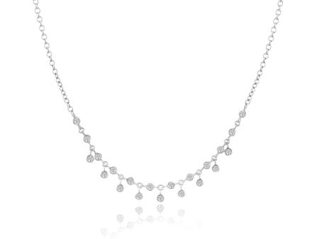 Bezel Diamond Necklace Online Sale