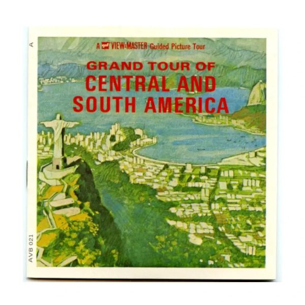 Grand Tour of Central and South America - View-Master - Vintage - 3 Reel Packet - 1970s views - (PKT-B021-G3) Fashion