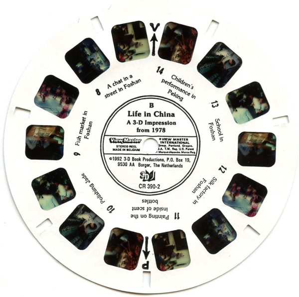 Life in China - A 3-D Impression from 1992 - ViewMaster 3 Reel Set - Harry zur Kleinsmiede Discount