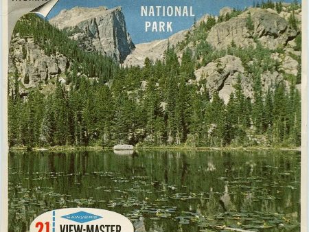 Rocky Mountain - View-Master 3 Reel Packet - 1960s views - vintage - (PKT-A322-S6A) Sale