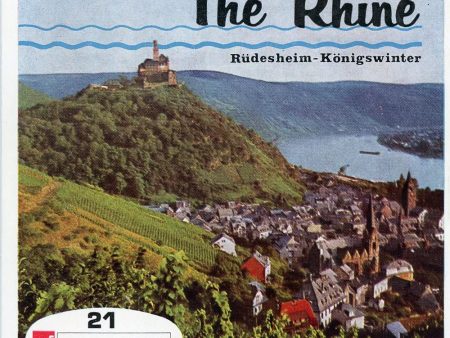 Rhine (The) - View-Master - Vintage - 3 Reel Packet - 1970s views (PKT-C407-BG1) Online