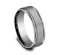 Benchmark Tantalum 7mm Band RECF7702SGTA10 on Sale