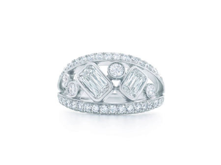 KWIAT ASHOKA Diamond Ring R-17971-0-DIA-18KW Online Hot Sale