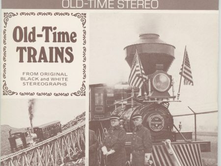 Old Time Trains - View-Master 3 Reel Packet - 1970s views - vintage - B794-G5 Cheap