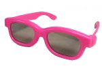 Children s 3D Polarized Glasses - Pink Frame - NEW - CIRCULAR Hot on Sale