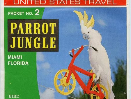 Parrot Jungle Packet No. 2 - Bird Performance  - View-Master  3 Reel Packet - 1970s views- vintage - (PKT-A970-V1C) Supply