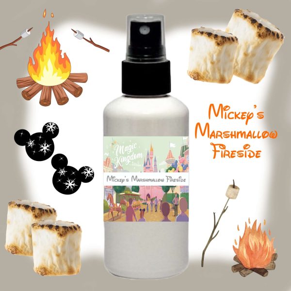 Mickey s Marshmallow Fireside Fragrance Spray Disney Room Spray Bottle Online Hot Sale