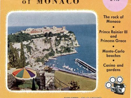 Principality of Monaco - View-Master 3 Reel Packet - 1950s Views - Vintage - (PKT-C115-BS4) Supply