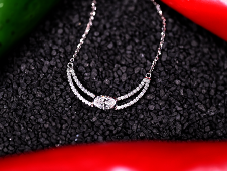 0.71ctw Diamond Fashion Necklace Hot on Sale