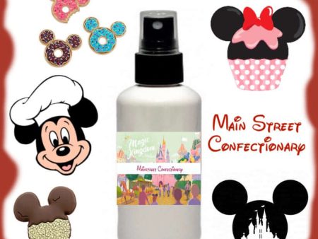 Main Street Confectionery Fragrance Magic Kingdom Spray Bottle Room Spray Disney Fragrance Online