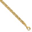 14k Yellow Gold Byzantine Link Bracelet 7.5 inches LF1487-7.5 Cheap