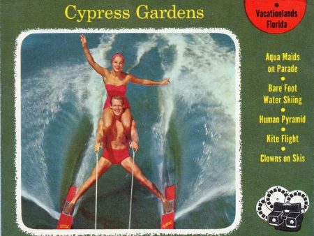 Water Ski Show - Cypress Gardens - A967 - View-Master 3 Reel Packet - 1950s views - vintage - (PKT-A967-S4) Hot on Sale