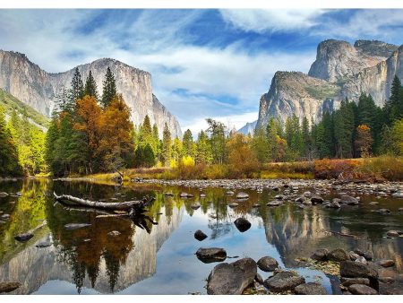 Yosemite Valley seasons - 3D Action Lenticular Postcard Greeting Card - NEW For Cheap