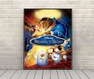 Beauty and the Beast Poster Disney World Poster Vintage Disney Poster Disneyland Poster Walt Disney Movie poster Nursery Wall Art Attraction on Sale