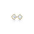 KWIAT Sunburst Round Diamond Stud Earrings E-2181-20-DIA-18KY Online Sale