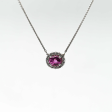 1.34ct Sapphire and Diamond Custom Pendant Online