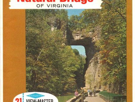 Natural Bridge of Virginia - View-Master 3 Reel Packet - 1960s views - vintage - (PKT-A828-S6A) For Discount