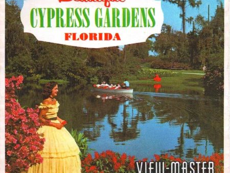 Beautiful Cypress Gardens - View-Master 3 Reel Packet 1960s views - vintage - (PKT-A961-S5) Online