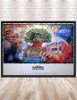 Animal Kingdom Poster Disney Park Attraction Poster Vintage Disney Poster Tree of Life Poster Kilimanjaro Safari Poster Disney world Poster Sale