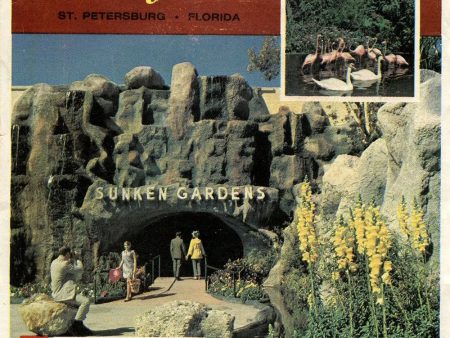 Sunken Gardens - View-Master  3 Reel Packet - 1970s views - vintage - (ECO-A992-G1B) Cheap